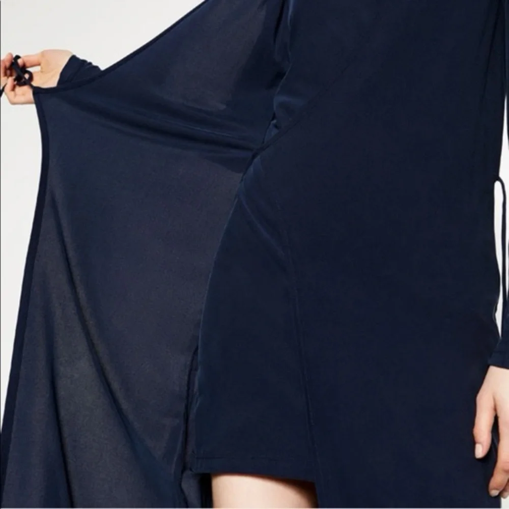 Zara CROSSOVER DRESS WITH FRONT SLIT - Picture 3 of 6